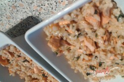 Príprava receptu Zapečené rizoto s lososom, krok 2