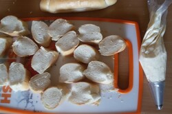 Príprava receptu Slané kanapky - rýchle pohostenie pre návštevu, krok 5