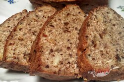 Príprava receptu Zdravý chlieb bez múky, krok 6