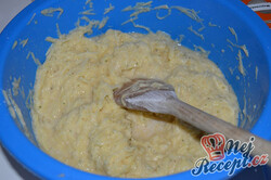 Príprava receptu Zemiakové placky plnené hermelínom, krok 2