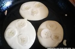 Príprava receptu Jogurtové lievance s banánom, krok 1