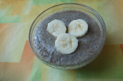 Príprava receptu Banánový chia puding, krok 6