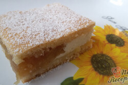 Recept na nebeský mriežkový jablkový koláčik s tvarohom. Jednoduchý fotopostup vám ukáže ako na to., krok 9