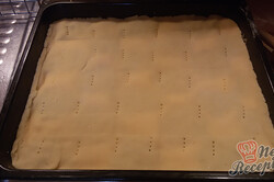 Recept na nebeský mriežkový jablkový koláčik s tvarohom. Jednoduchý fotopostup vám ukáže ako na to., krok 8