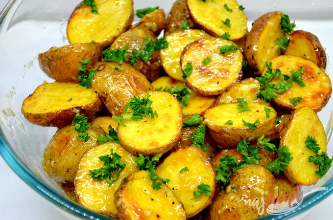 Recept Pečené zemiaky s francúzskou omáčkou