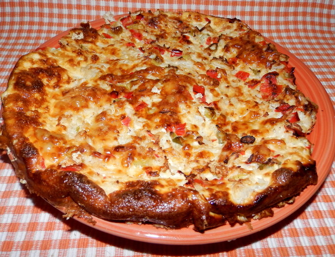 Recept Karfiolová fritatta od Romči