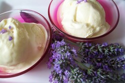 Príprava receptu Obľúbená levanduľová domáca zmrzlina, krok 6