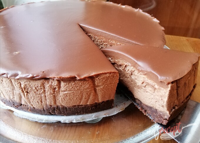 Recept Nepečená tvarohová maškrta s čokoládou na štýl cheesecake
