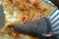 Príprava receptu Zeleninový quiche s mozzarellou, krok 4