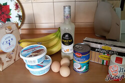 Príprava receptu Kokosovo banánové tiramisu - fotopostup, krok 1