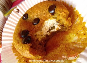 Recept Korenisté tekvicovo-syrové muffiny