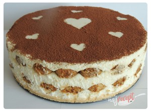Recept Tiramisu torta a´la Angie