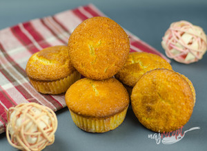 Fotorecept | Jogurtové muffiny s marhuľovým prekvapením