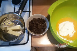 Príprava receptu Čokoládová bábovka s vlašskými orechmi - fotopostup, krok 2