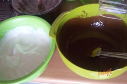 Príprava receptu Čokoládová bábovka s vlašskými orechmi - fotopostup, krok 7