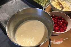 Príprava receptu Maďarský tvarohový koláč s čerešňami, krok 4