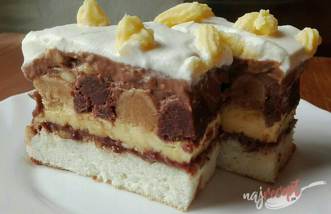 Recept Nutella torta s banánmi