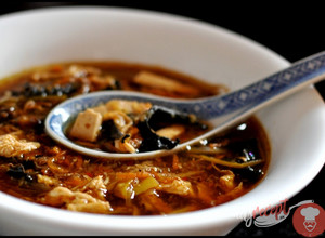 Recept Čínska ostrokyslá polievka