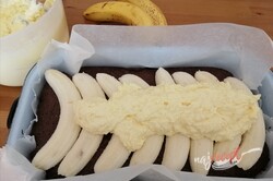 Príprava receptu Nesmrteľné banánové rezy s čokoládou, krok 1