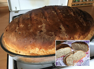 Recept Zemiakový chlieb aj pre úplných začiatočníkov - starodávne cesto bez práce.
