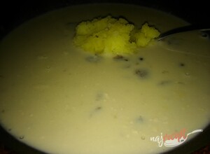 Recept Krémová hubová polievka