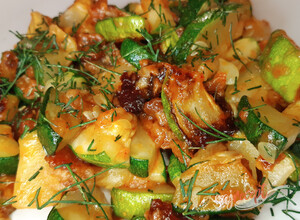 Recept Zabudnite na klasické zeleninové šaláty - Cuketový bleskový šalát