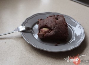 Fotorecept| Čokoládovo hruškový koláč podľa Nigelly Lawson