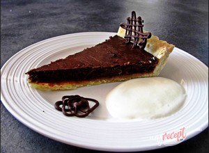 Recept Čokoládovo-karamelový koláč