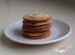 Fotorecept: Sušienky s kúskami čokolády podľa Jim Lahey’s