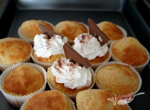 Recept Vanilkové muffiny